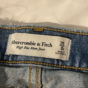 Abercrombie & Fitch mom jeans